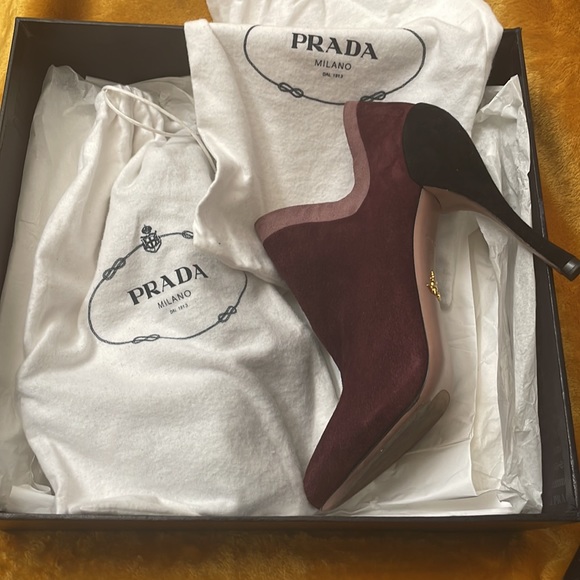 Prada Suede Booties - Picture 9 of 11